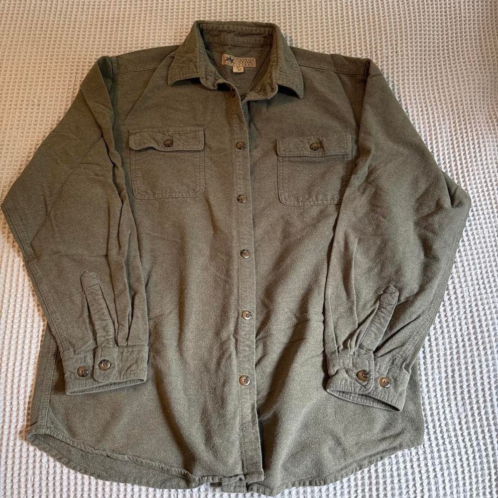 Canyon guide outfitters men's button up 100% cotton